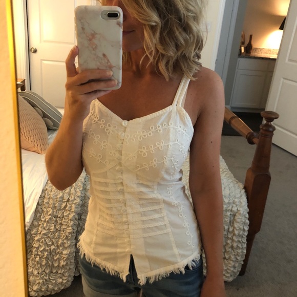 Inca Handmade Embroidered button-front top - Picture 16 of 17